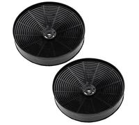 vhbw 2x Filtre à charbon actif compatible avec Gorenje DAH90S - AZD 1925, DAH90W - AZD 1925, DHI44.1 - AZD 1925, DHI61 - AZD 1925 hotte de cuisine