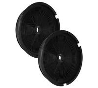 vhbw 2x Filtre à Charbon Actif remplace 480181700941, 484000008647, 4920001, C00384668, CHF180, T2035106, W4-49910 pour Hottes de Cuisinière