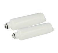 vhbw 2x Filtre à eau cartouche compatible avec Bosch FC100MF, B36CL81ENG, B36CT80SNS, B36CT80SNB, EAP16219157, B36IT905NP réfrigérateur