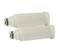 vhbw 2x Filtre à eau cartouche compatible avec Samsung RF23M8090SR/AA, RF23M8570SG, RF23M8090SG/AA, RF23M8090SR réfrigérateur