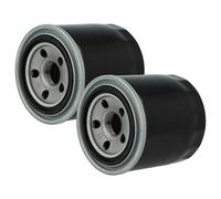 Vhbw 2x Filtre À Huile Compatible Avec New Holland Construction E/ Ec/ Le Le30, Le45, Le35, Le09, Le25, Le16