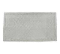 vhbw 2x Filtre anti-graisse compatible avec AEG 570D-M/GB 94212187000, 570D-M/S 94212063400 hotte de cuisine - 36,6 x 20,1 x 6 cm, métal Argent