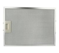 vhbw 2x Filtre anti-graisse compatible avec AEG DUB 1620 M 94215056300, DUB 1611 M 94215069800 hotte de cuisine - 38 x 28,3 x 0,9 cm, métal Argent