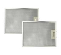 vhbw 2x Filtre anti-graisse compatible avec Alno AEF3800X 94264094500, AEF3810X 94264094700 hotte de cuisine - 32,7 x 24,1 x 1,06 cm, métal