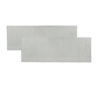vhbw 2x Filtre anti-graisse compatible avec Bauknecht DNO 3260 857415101020, DNI 3260 857415029060 hotte de cuisine - 45,2 x 16 x 0,35 cm, métal
