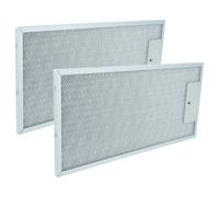 vhbw 2x Filtre anti-graisse compatible avec Bosch DHI955FAU, DHI955FAU1, DHI955F4, DHI955F5, DHI955F2, DHI955F3 hotte de cuisine, métal