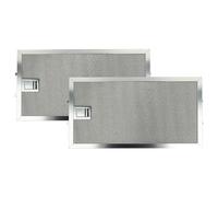 vhbw 2x Filtre anti-graisse compatible avec Miele DA 209-2, DA 209-2 EXT, DA 211, DA 219, DA 219-1, DA 219-2, DA 209-1 hotte de cuisine, métal