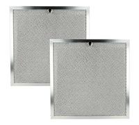 vhbw 2x Filtre anti-graisse compatible avec Miele DA289, DA289-3, DA289-4 hotte de cuisine, métal