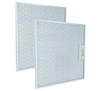 vhbw 2x Filtre anti-graisse compatible avec Neff D7970N0/01, D69S57N0/01, D79T48N0/02, D79T48N0/01, D79T48N0GB/01 hotte de cuisine, métal