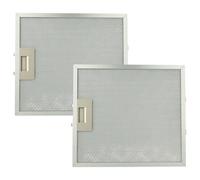 vhbw 2x Filtre anti-graisse compatible avec Scholtes HC6061(WH) hotte de cuisine - 30,7 x 27,8 x 0,85 cm, métal