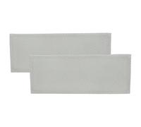 vhbw 2x Filtre anti-graisse compatible avec Whirlpool AKR 443GY, AKR 443, AKR 465IX, AKR 465 hotte de cuisine - 36,8 x 14,7 x 0,45 cm, métal