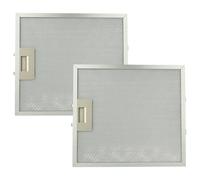 vhbw 2x Filtre anti-graisse compatible avec Whirlpool AKR 471 IX 857847101000 hotte de cuisine - 30,7 x 27,8 x 0,85 cm, métal