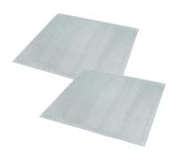 vhbw 2x Filtre anti-graisse remplacement pour Constructa 298619 pour hotte de cuisine, métal