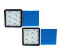 vhbw 2x filtre combiné mousse + moteur compatible avec Philips PowerPro Compact FC9329/19, FC9329/09, FC9330/09, FC9331/07 aspirateur