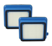 vhbw 2x filtre compatible avec AEG FX9-1-ALRG, FX9-1-4ST, FX9-1-4IG, FX9-1-IBM, FX9-1-ANIM aspirateur - filtre HEPA noir / blanc / bleu