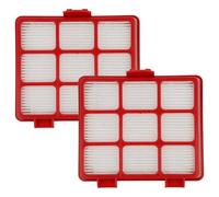 vhbw 2x Filtre compatible avec Beko VCO 32803 AF, VCO 32802 AD aspirateur - filtre de sortie d'air, noir / blanc / rouge