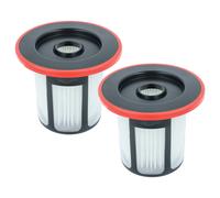 vhbw 2x filtre compatible avec Bosch BCS61PETGB04, BCS61PETGB01, BCS61PETGB02, BCS61PETGB03 aspirateur - filtre HEPA noir / blanc / rouge