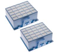 vhbw 2x filtre compatible avec Bosch BGL2UA3208/11, BGL2UAECO/12, BGL2UB132/11 aspirateur - Filtre HEPA contre les allergies