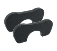 vhbw 2x filtre compatible avec Bosch BGN21700/05, BGN21702/03, BGN21702/04, BGN21700/04, BGN21702/02 aspirateur - Filtre en mousse noir