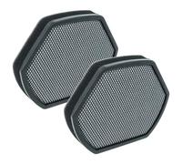 vhbw 2x filtre compatible avec Bosch BGS 2230/02, 2U183IL/11, 2230GB/01, 2232/01, 2ALL2/01, 2ALL4/01 aspirateur - Filtre en mousse noir