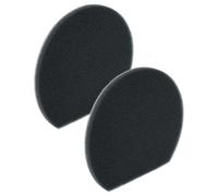 vhbw 2x filtre compatible avec Bosch BGS05A221, BGS05A320, BGS05A222, BGS05AAA2, BGS05A322 aspirateur - Filtre en mousse noir