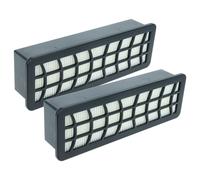 vhbw 2x filtre compatible avec Bosch CVC762ST/01, BWD421PRO/04, BWD421POW/04, BWD421PET/04 aspirateur - filtre HEPA noir / blanc