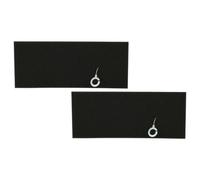 vhbw 2x Filtre compatible avec Bosch GL 30 BAG&BAGLESS HEPA PARQUET 2200W BSGL3228203, 2300W BSGL3238603 aspirateur - Filtre en mousse