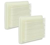 vhbw 2x filtre compatible avec Bosch UniversalVac 18 aspirateur - filtre HEPA/à plis plats blanc