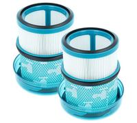 vhbw 2x filtre compatible avec Dyson V16 Piston Animal Submarine, Piston Animal aspirateur - filtre HEPA bleu / bleu (transparent)