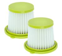 vhbw 2x filtre compatible avec Handheld BH57400V aspirateur - filtre HEPA blanc / vert