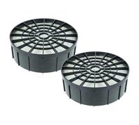 vhbw 2x filtre compatible avec Kärcher Set HEPA-14 T 10/1, T 11/1 Classic, T11/1 Classic Adv Re!Plast aspirateur - filtre HEPA noir