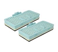 vhbw 2x filtre compatible avec LG VK89102HU, VK88501HF, VK88xx, VK88401HF, VK89101HQ, VK89106HU, VK89105HQ aspirateur - filtre HEPA gris