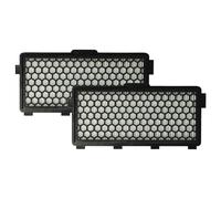 vhbw 2x filtre compatible avec Miele S 4000 - S 4999, S4212 Plus, S4211, S4210, S4261, S4212, S4222, S4221, S4260 aspirateur - filtre HEPA d'évacuation H11