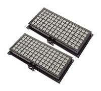 vhbw 2x filtre compatible avec Miele S2131 EcoLine, Black Pearl 2000, S301I aspirateur - Filtre HEPA contre les allergies