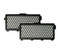 vhbw 2x filtre compatible avec Miele S512, S5221, S512-1, S 5000 - S 5999, S5211, S514, S5220, S5210, S511, S518-1 aspirateur - filtre HEPA d'évacuation H11