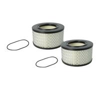 vhbw 2x filtre compatible avec Mirka 1242 M AFC, 1230 M AFC aspirateur - Filtre HEPA contre les allergies