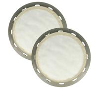vhbw 2x filtre compatible avec Nilfisk Alto GD 930 Q, GD 930 S 2 Cubic, GD 930 S2 HEPA aspirateur - Filtre HEPA contre les allergies