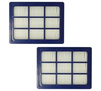 vhbw 2x filtre compatible avec Nilfisk Power P10 UK DE, P12, P12 UK DE, P40, Select, Special aspirateur - Filtre HEPA contre les allergies