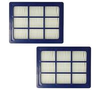 vhbw 2x filtre compatible avec Nilfisk VP300 HEPA, VP300 eco, VP300 EU1, VP300 EU2 aspirateur - Filtre HEPA contre les allergies