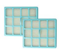 vhbw 2x Filtre compatible avec Philips FC8521, FC8522, FC8523, FC8524, FC8525, FC8526, FC8527 aspirateur - Filtre HEPA contre les allergies