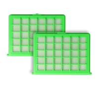 vhbw 2x filtre compatible avec Rowenta Compacteo Ergo, Compacteo Upgrade, CP 0049260 P PL aspirateur - Filtre HEPA en fibre de verre contre les allergies
