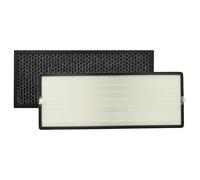 vhbw 2x Filtre compatible avec Rowenta Intense Pure Air XL PU6010, PU6020, PU6015 purificateur d'air - filtre à charbon actif, filtre HEPA