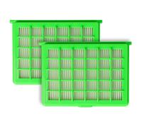 vhbw 2x filtre compatible avec Rowenta RO179501/4Q0, RO1783R1/4Q0, RO178501/4Q0 aspirateur - Filtre HEPA contre les allergies