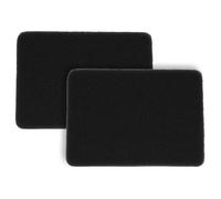 vhbw 2x filtre compatible avec Rowenta RO8333EB/410, RO8341EB/410, RO8341EA/410, RO8333OA/410 aspirateur - Filtre en mousse noir