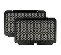 vhbw 2x filtre compatible avec Rowenta Silence Force Multicyclonic RO8388EA, RO8396EA, RO8386UA/410 aspirateur - filtre HEPA noir / blanc