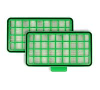 vhbw 2x filtre compatible avec Rowenta Silent Force Extreme Cyclo RO8213EA/411, RO8213EA/410 aspirateur - filtre HEPA blanc/vert