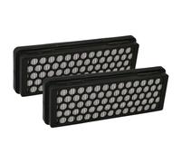 vhbw 2x filtre compatible avec Samsung VCC61B3H3A/XEV, VCC61B2H3K/XEV, VCC6171V3R/BOL aspirateur - filtre HEPA/à plis plats noir / blanc