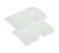vhbw 2x Filtre compatible avec Sebo Automatic X3, XP, X4, X1, X2, X5, XP 3, XP 2 aspirateur - filtre de sortie d'air, blanc