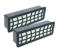 vhbw 2x filtre compatible avec Ufesa AP9000/04, AP9000/02, AP9000/01 aspirateur - filtre HEPA noir/blanc