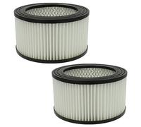 vhbw 2x filtre compatible avec VONROC VC505AC aspirateur de cendres - Filtre HEPA contre les allergies